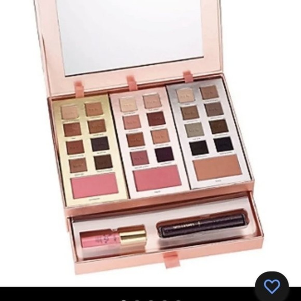Tarte Greatest Glitz Collectors Holiday Gift Set Makeup Case NWOB